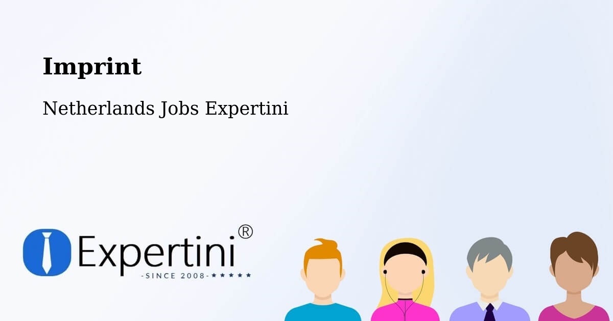 Imprint – Jagershoef - Netherlands Jobs Expertini